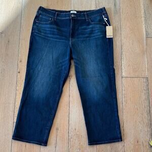 NWT UpWest High Rise Stretch Skinny Jeans Blue Size XL